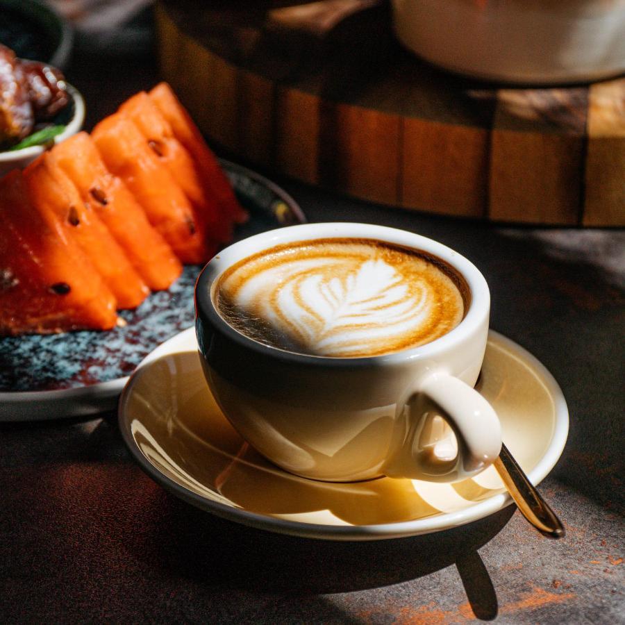 Somerset West Bay Doha Exterior photo A cup of cappuccino