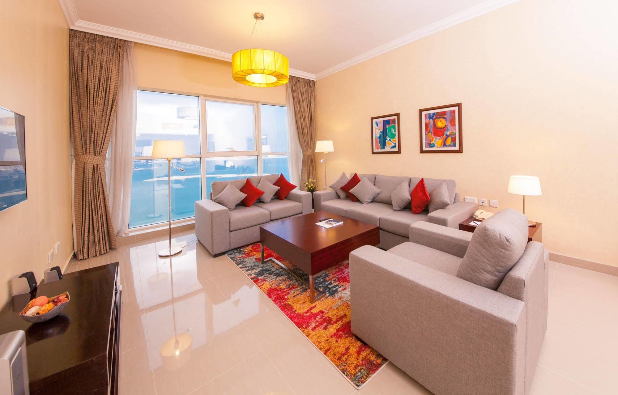 Somerset West Bay Doha Exterior photo Living room